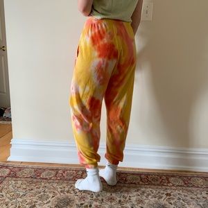 lonely ghost tie dye sweats